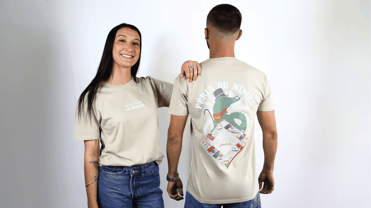 tee shirt le nîmois feria 2025
