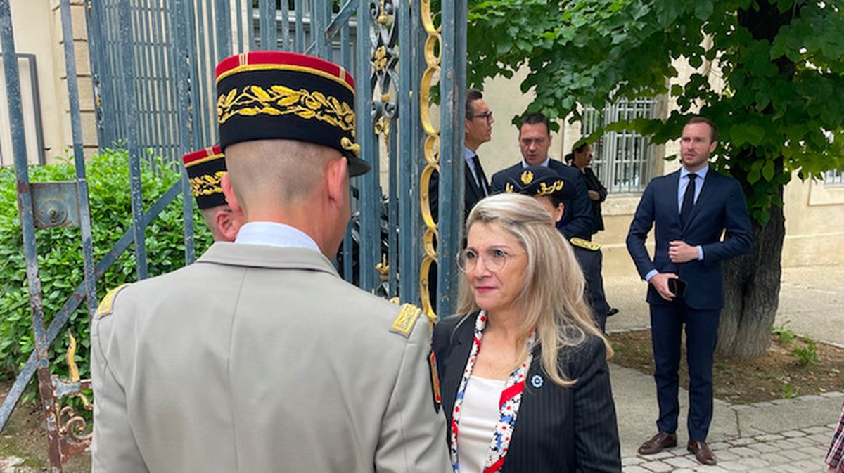 Patricia Miralles, secrétaire d'État auprès du ministre des Armées, chargée des Anciens combattants et de la Mémoire