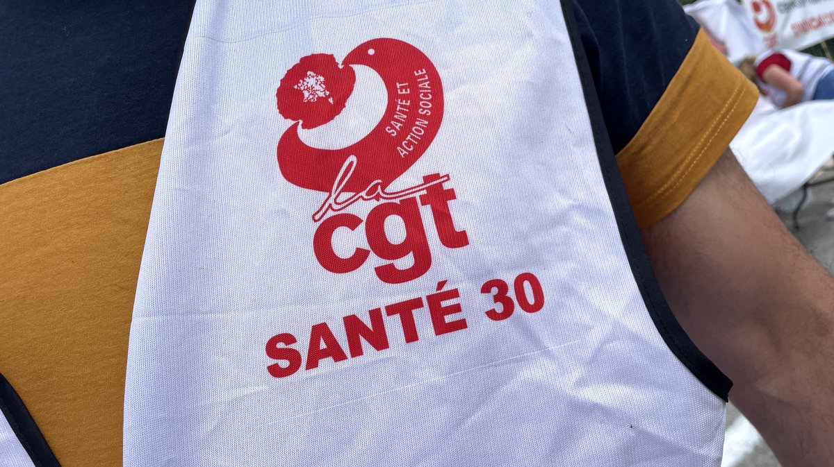 Fons-outre-Gardon grève CGT santé Ehpad des Jasses (Photo Anthony Maurin)