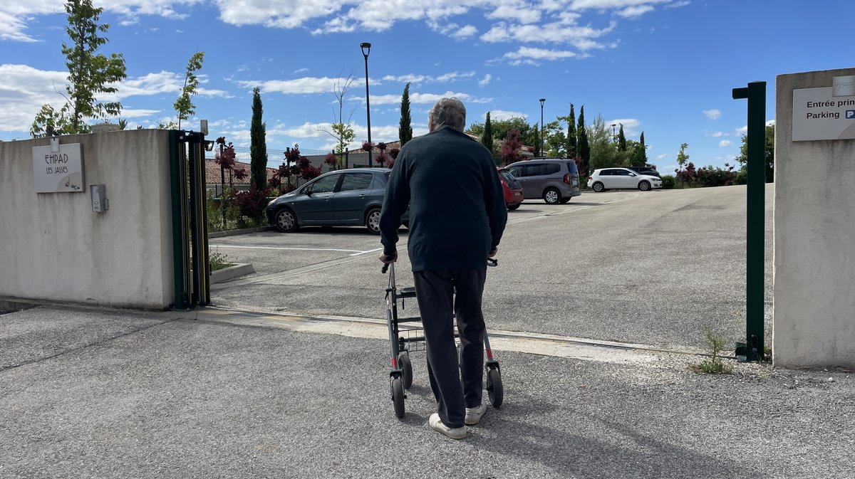 Fons-outre-Gardon grève CGT santé Ehpad des Jasses (Photo Anthony Maurin)