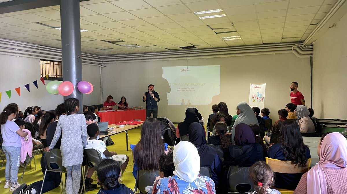 Afev mentorat lycéen école Edouard-Vaillant (Photo Anthony Maurin)
