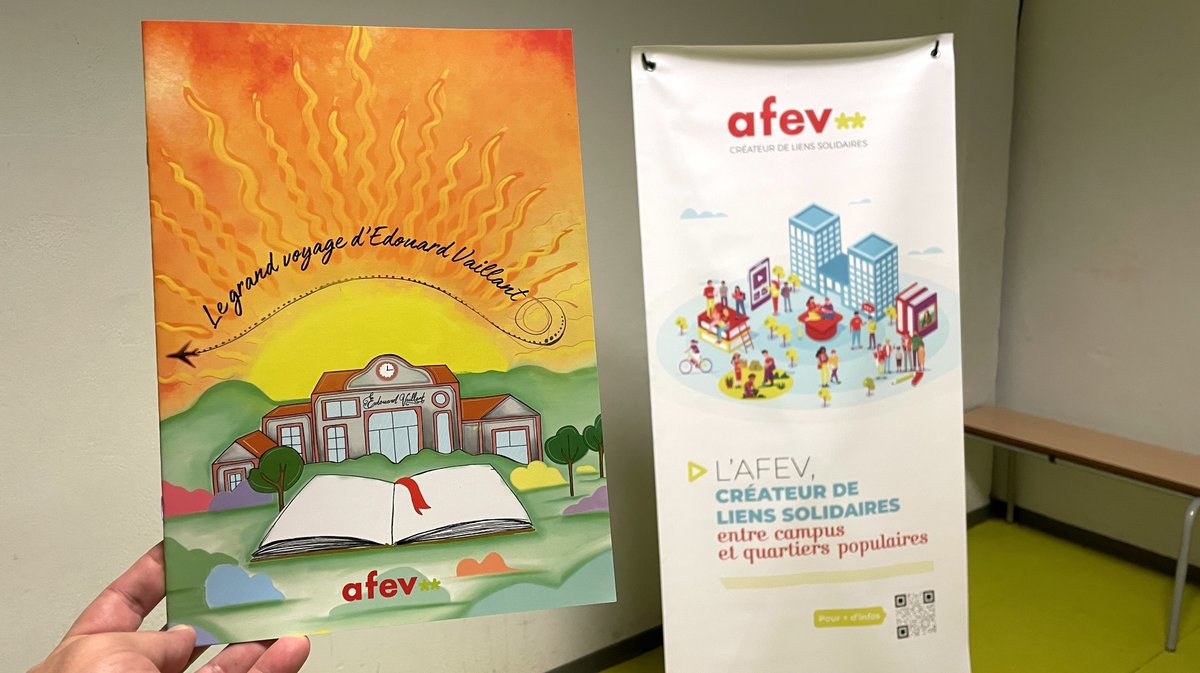 Afev mentorat lycéen école Edouard-Vaillant (Photo Anthony Maurin)