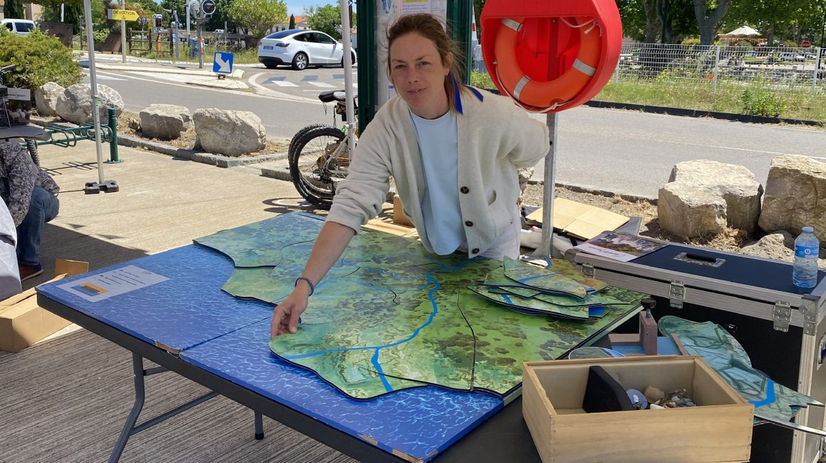 Manon dévoile sa maquette.