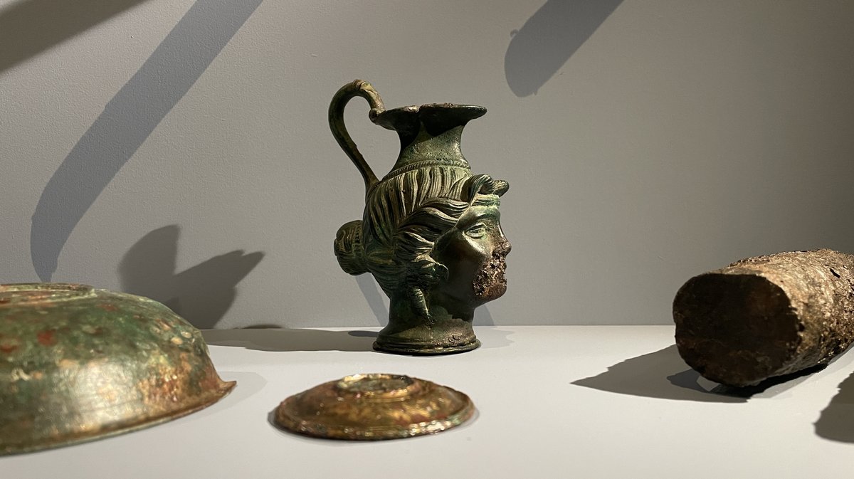 L'exposition temporaire "Gaulois mais Romains !" au Musée de la Romanité de Nîmes jusqu'au 4 janvier 2026 (Photo Anthony Maurin)