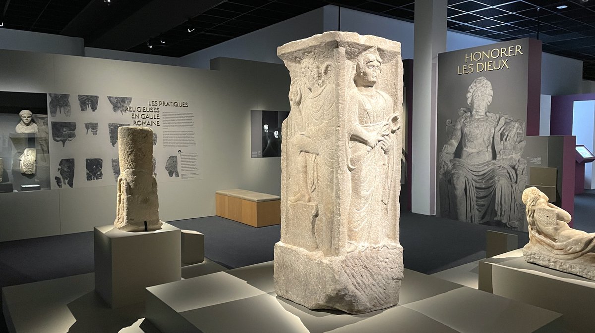L'exposition temporaire "Gaulois mais Romains !" au Musée de la Romanité de Nîmes jusqu'au 4 janvier 2026 (Photo Anthony Maurin)