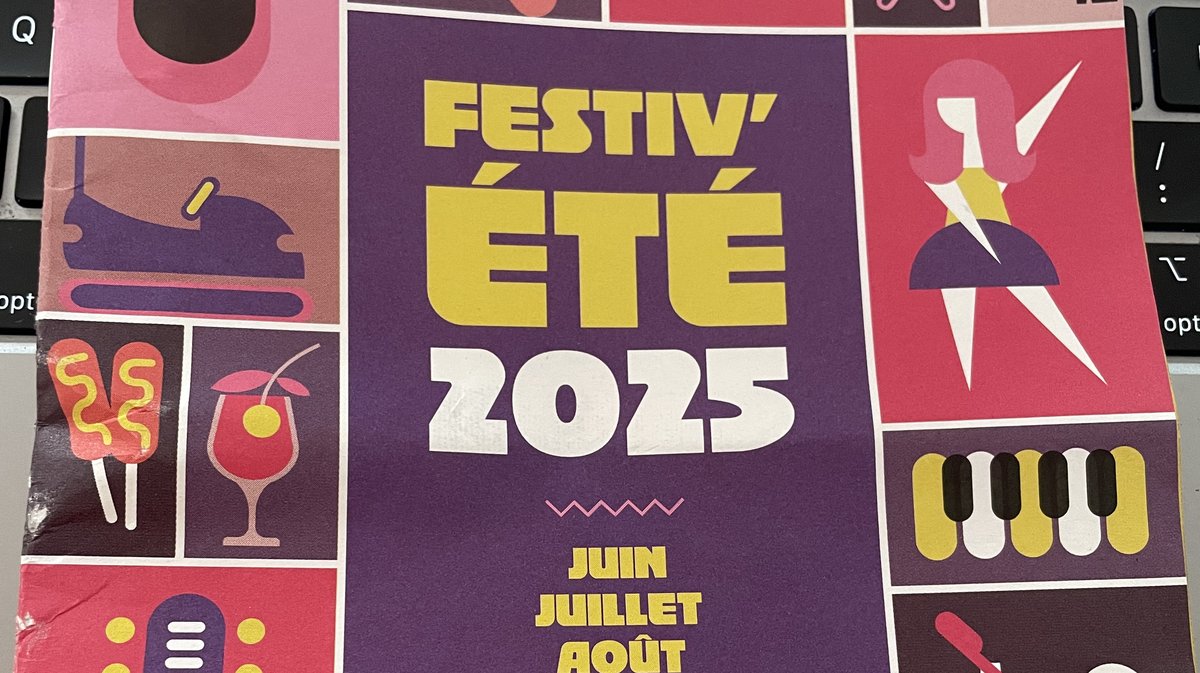 L'affiche du programme des Festiv'été 2025