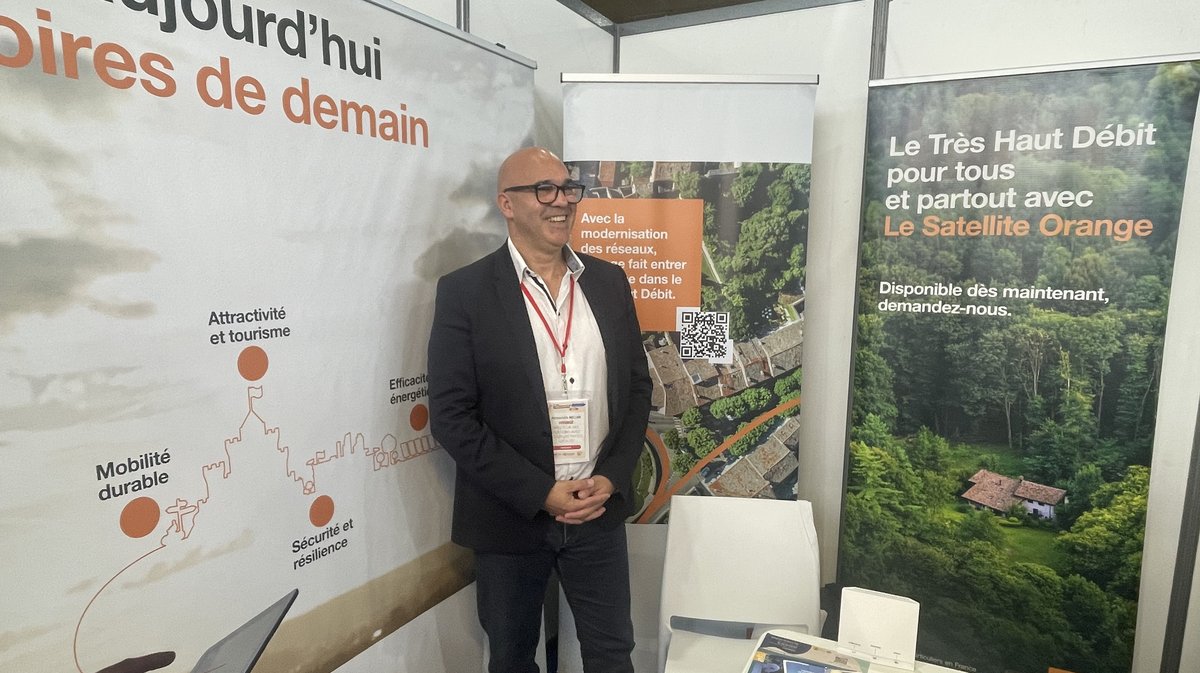 Armando Melim lors du salon des communes et intercommunalités du Gard 2025