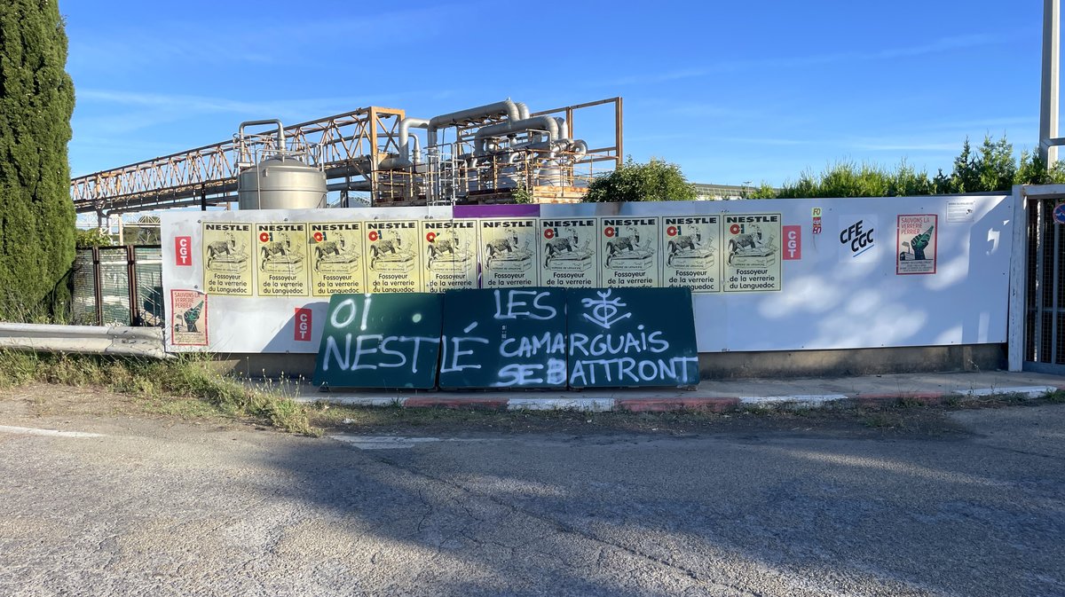 Vergèze Nestlé Perrier Source Verrerie du Languedoc (Photo Anthony Maurin)