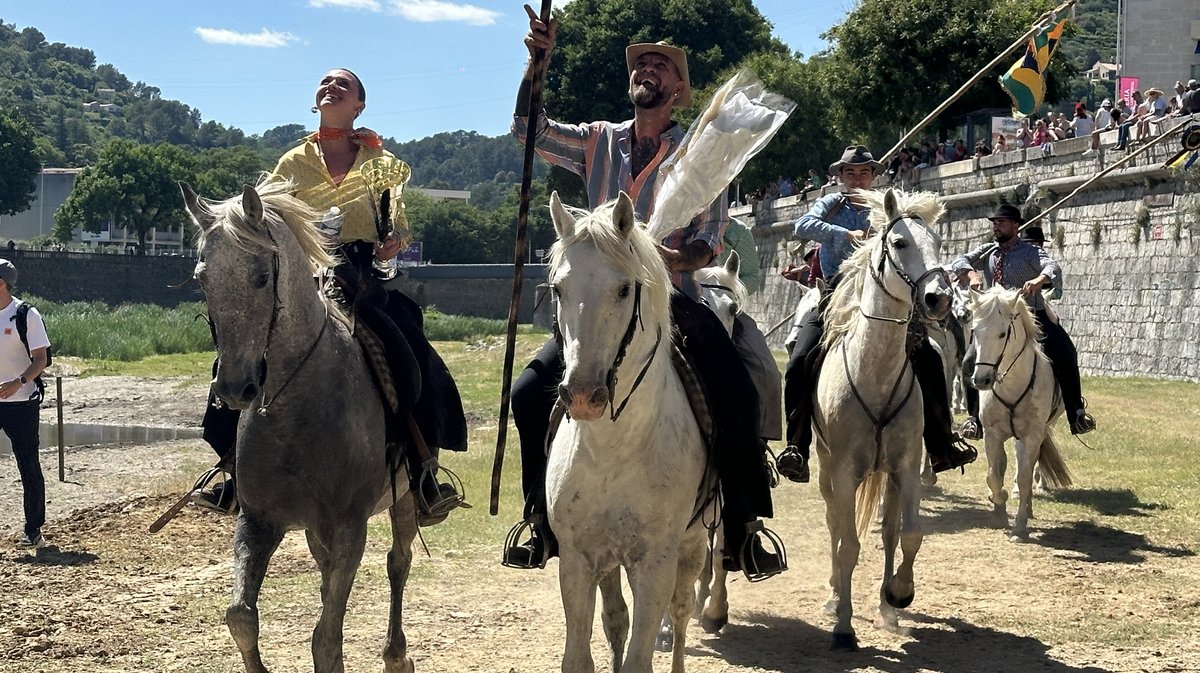 course gardians feria Alès 2025