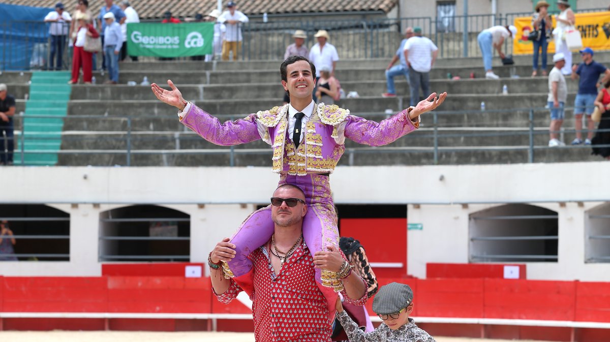 Corrida du Curé de Valverde pour Javier Cortes, Luis Gerpe et Carlos Olsina (Photo Anthony Maurin)