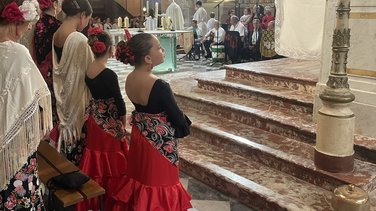 Danse, traditions et religion se sont rencontrés pendant plus de deux heures