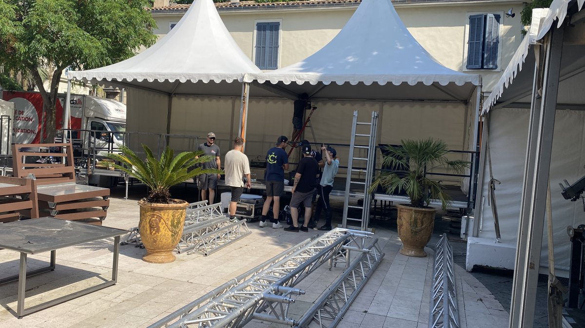 La Bodeguita en pleine préparation pour la feria.