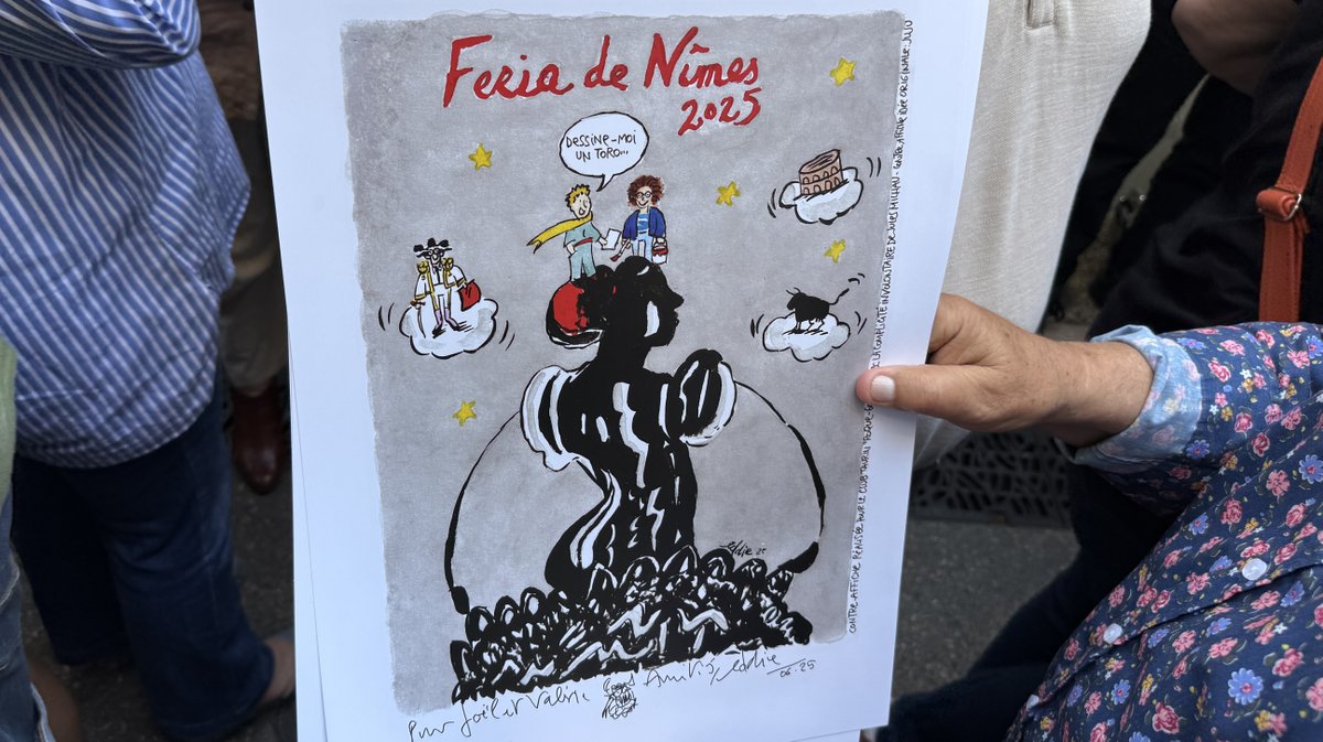 Contre-affiche Feria 2025 Eddie Pons