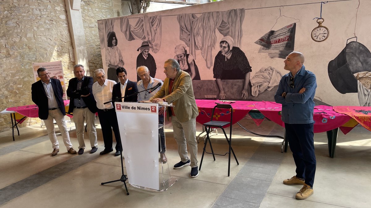 Hommage aux pionniers de la tauromachie Afap Jean-Paul Fournier Marc Serrano Pentecôte 2025 (Photo Anthony Maurin)