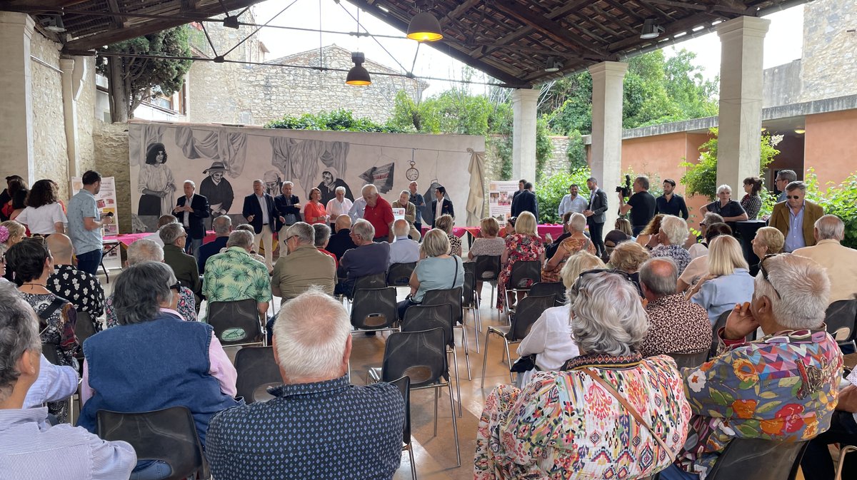 Hommage aux pionniers de la tauromachie Afap Jean-Paul Fournier Marc Serrano Pentecôte 2025 (Photo Anthony Maurin)