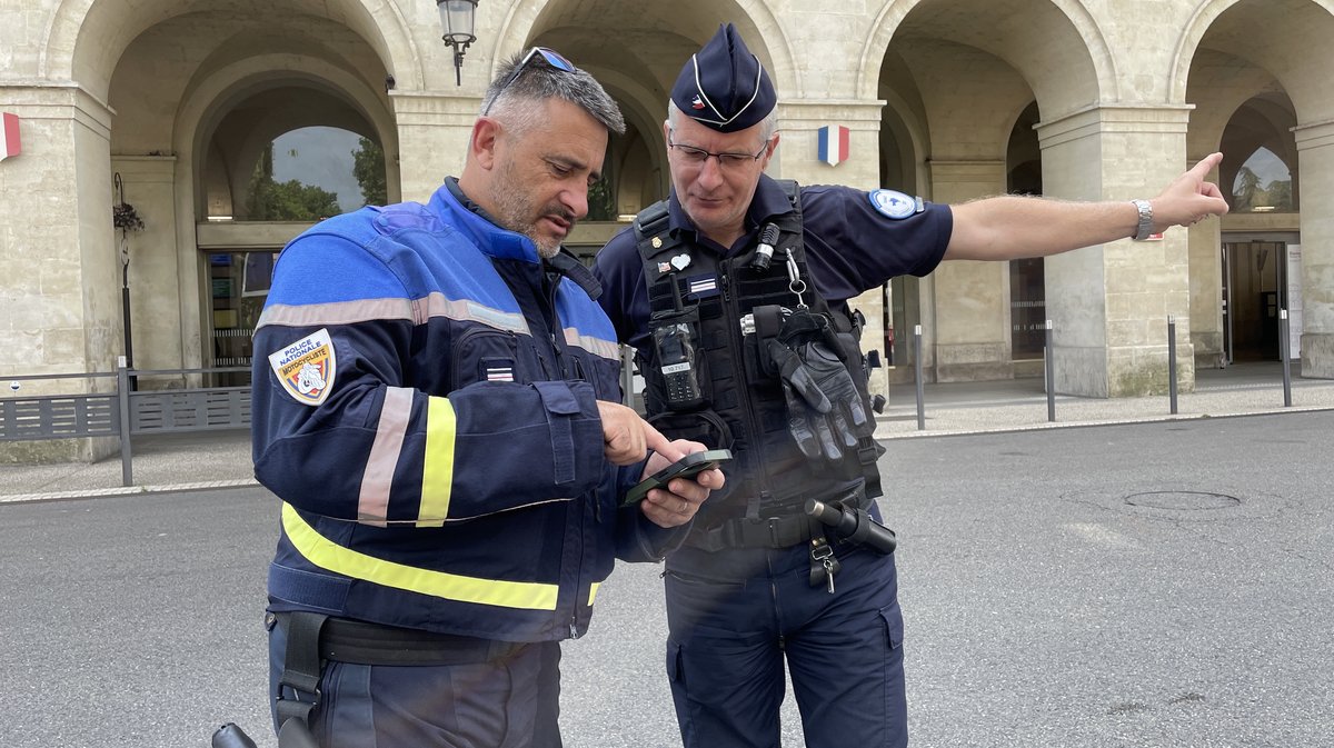 contrôle vtc feria police nationale nîmes