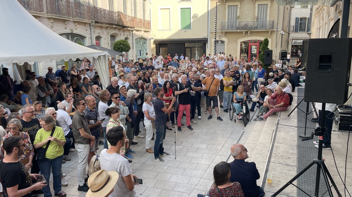 Quart d'heure Nîmois Jean-François Homo 2025 (Photo Anthony Maurin)