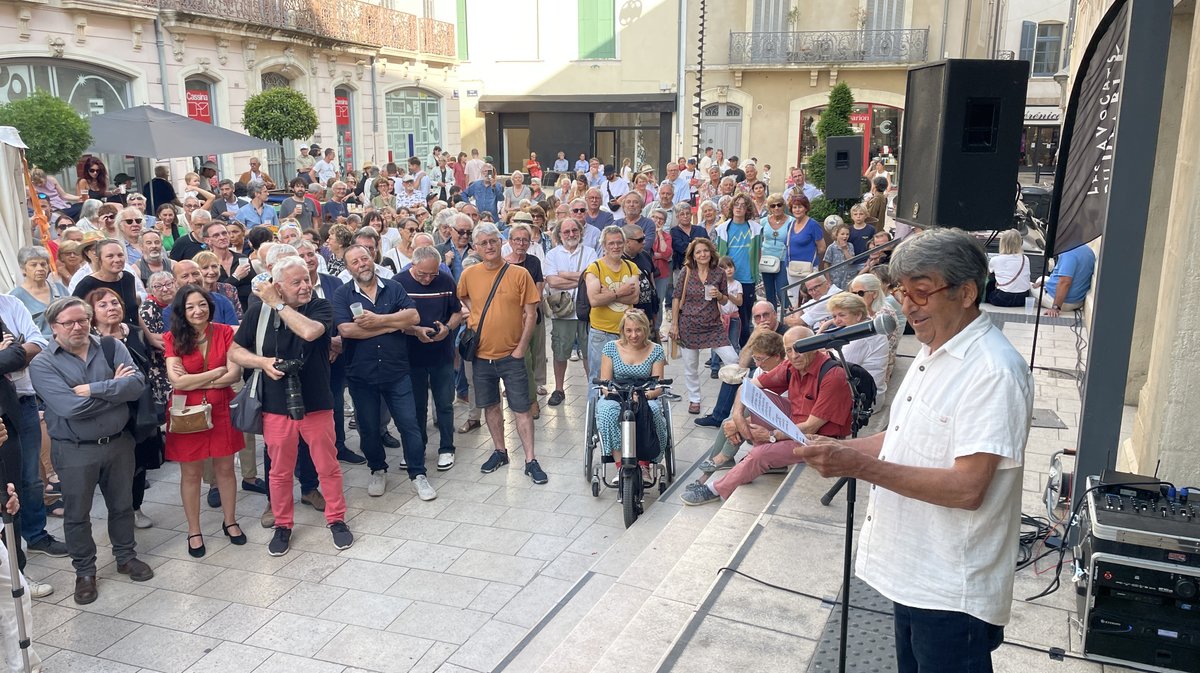 Quart d'heure Nîmois Jean-François Homo 2025 (Photo Anthony Maurin)