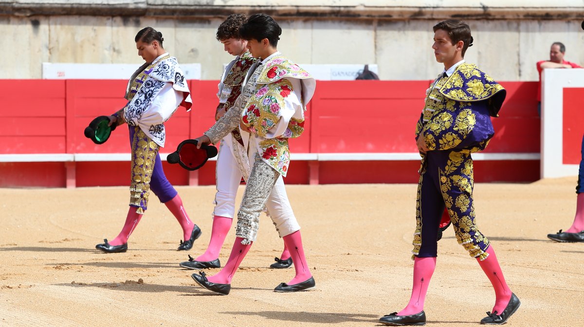 Novillada sans picadors de La Paluna pour Javier Cuartero, Mathias Sauvaire, Clovis et Israel Guirao (Photo Anthony Maurin)