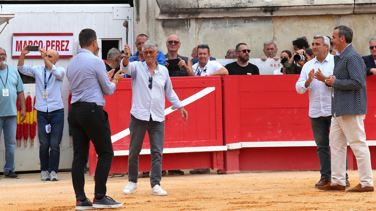 Corrida de Garcigrande pour l'alternative de Marco Pérez, Morante de la Puebla et Alejandro Talavante (Photo Anthony Maurin)