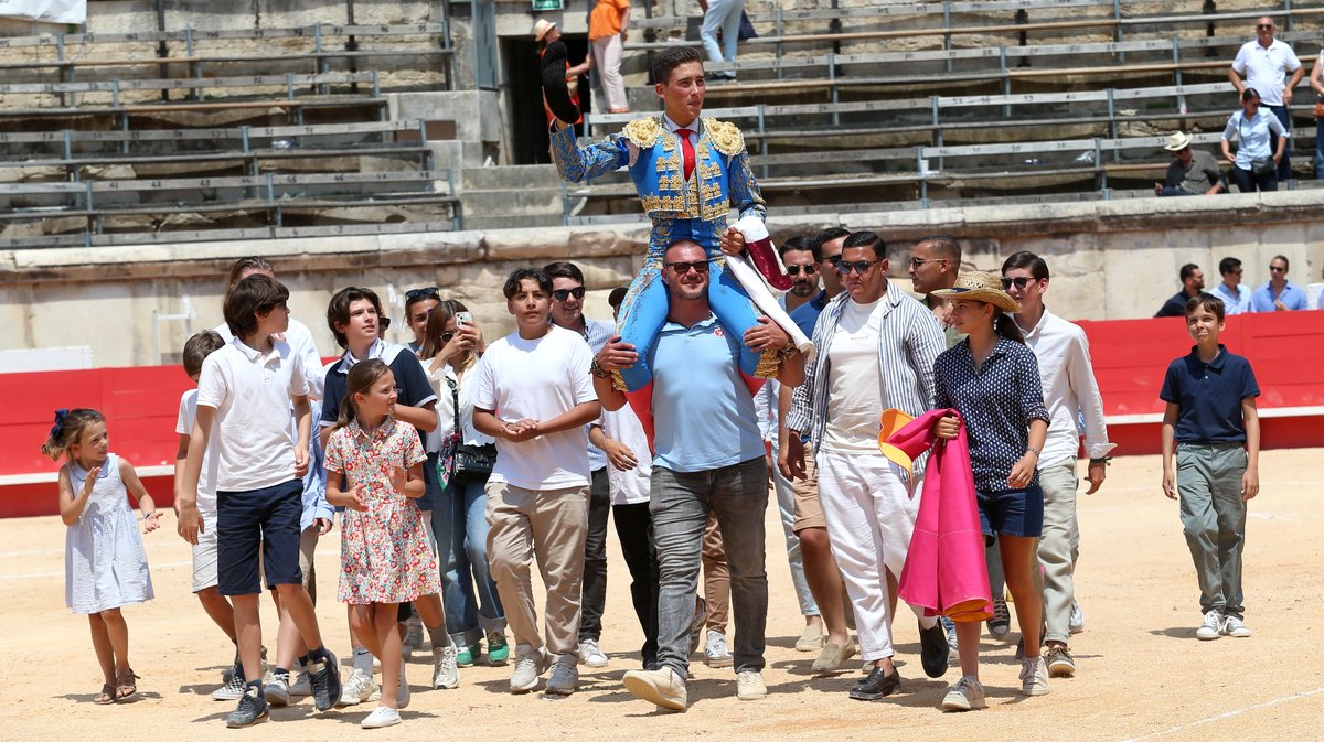 Novillada de la Cape d'Or de Talavante pour Eduardo Neyra, Tomas Bastos et Victor (Photo Anthony Maurin)CV4P8159