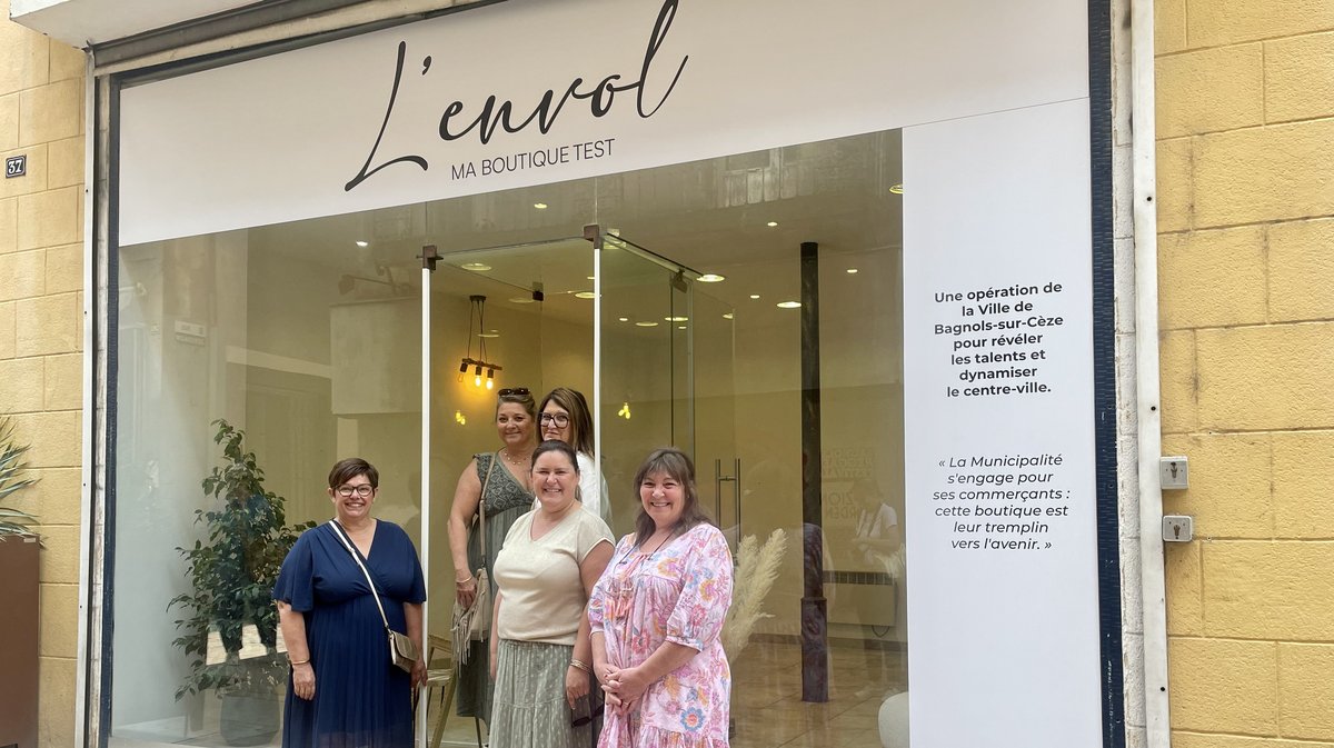 L'envol - boutique test à Bagnols/Cèze