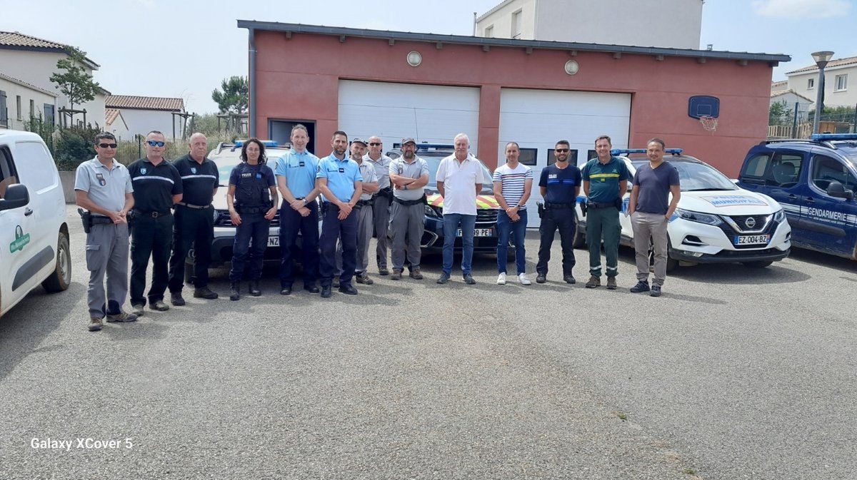 Rochefort-du-Gard - Opération de police de l'environnement