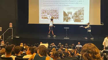 Ce mercredi après-midi au lycée Daudet