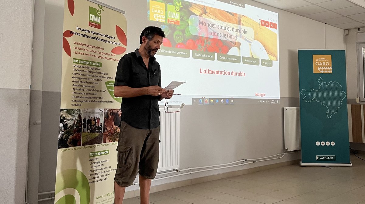 Lancement du portail "Manger durable gard"