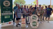 L'équipe de la communauté de communes et le président Christian Soler.