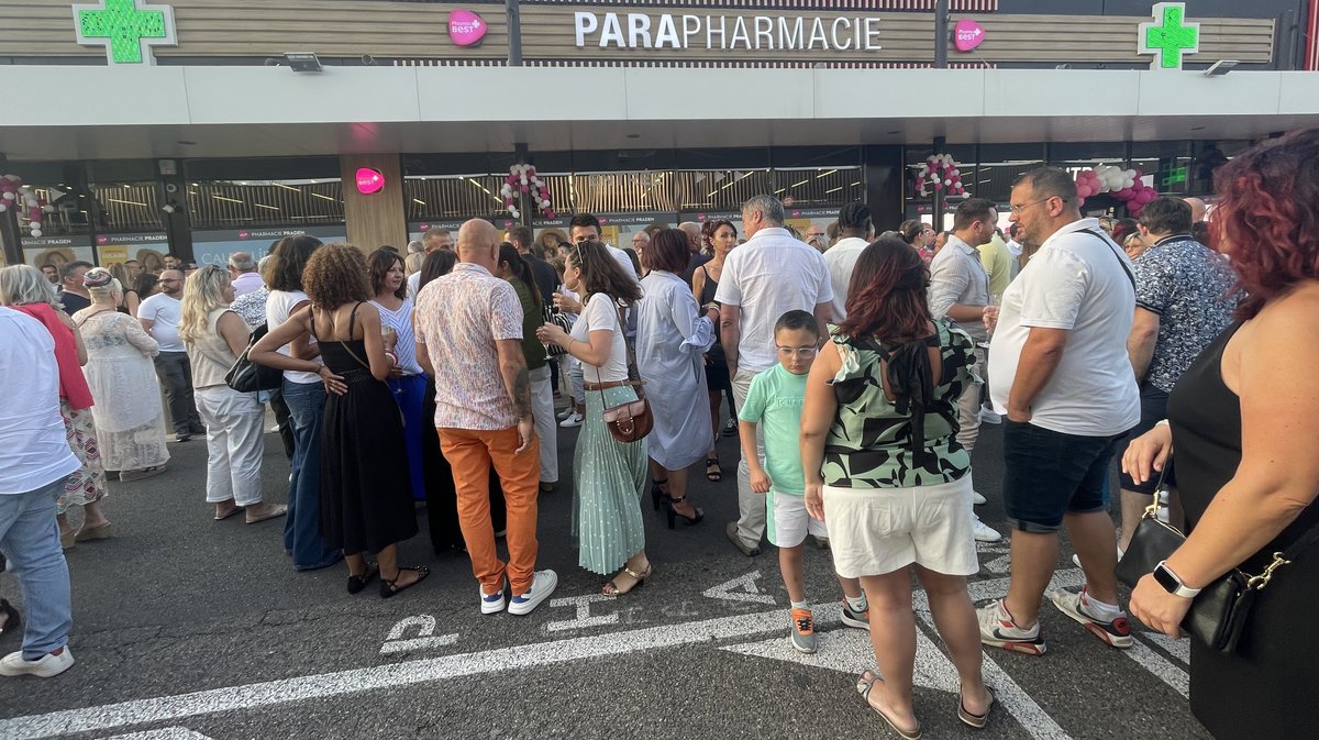Inauguration de la pharmacie Agnès Praden d'Alès