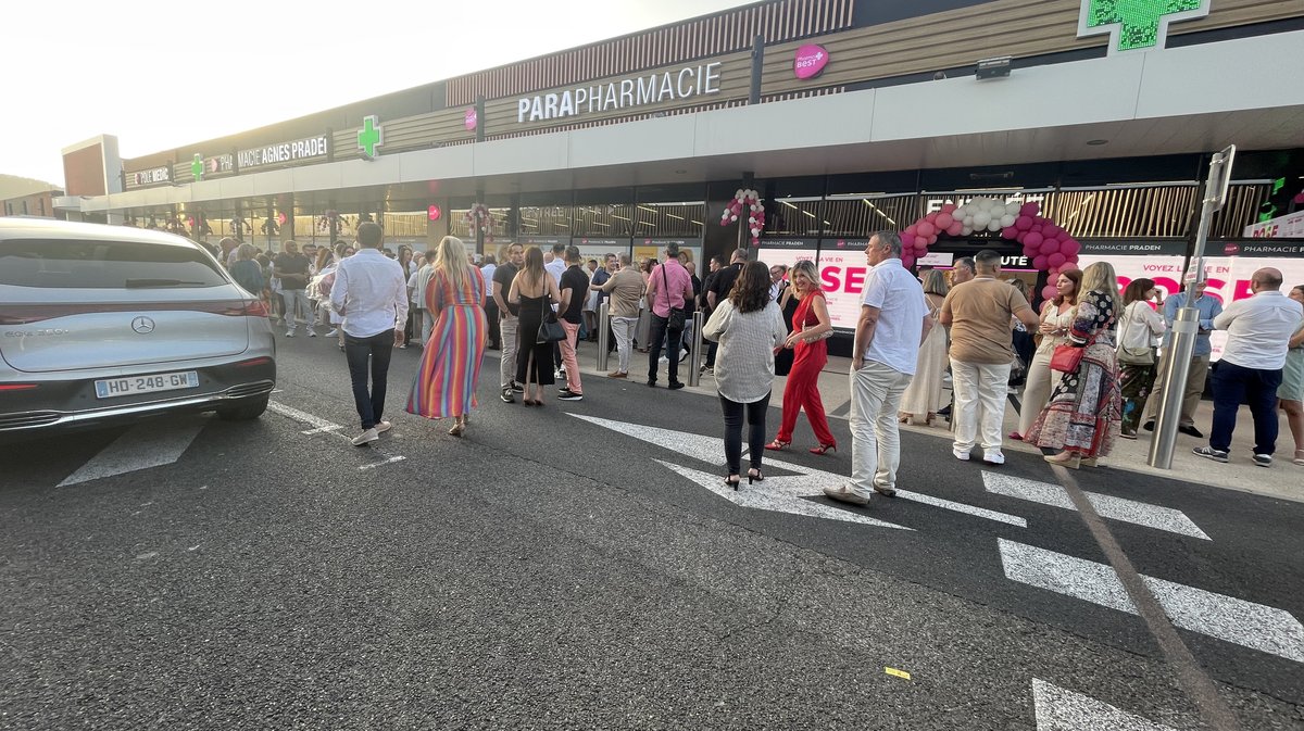 Inauguration de la pharmacie Agnès Praden d'Alès