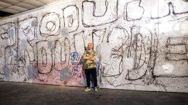 Nimes exposition Joris Brantuas peinture (yp)
