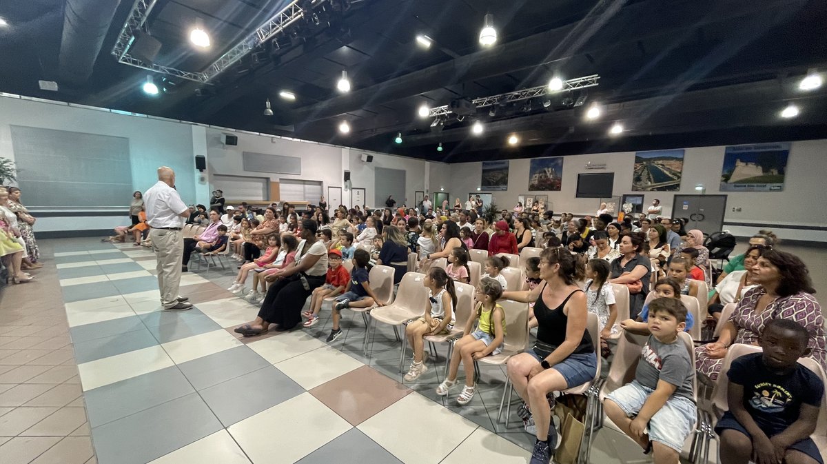 90 élèves de grande Section et CP ont été récompensés à l'espace Cazot pour les ateliers d'accompagnement.
