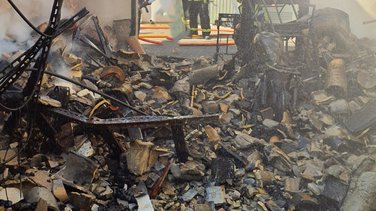 Incendie dans un garage ce matin à Aigues-Mortes
