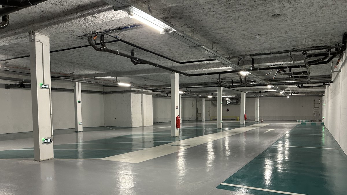 parking de l'abbaye