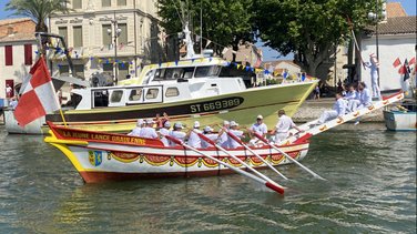 Joutes Languedociennes : l'équipe rouge en action !