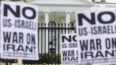 USA TRUMP IRAN PROTEST