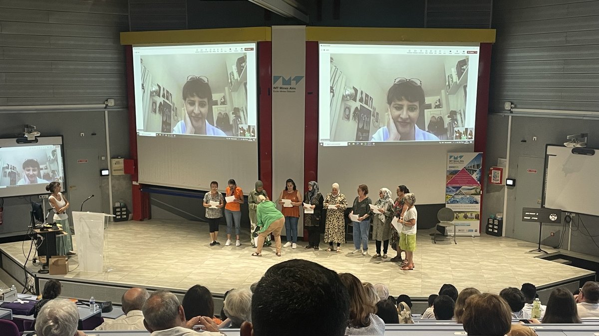 Remise de diplômes aux étudiants de l'Ecole Sans Frontière d'Alès en Cévennes