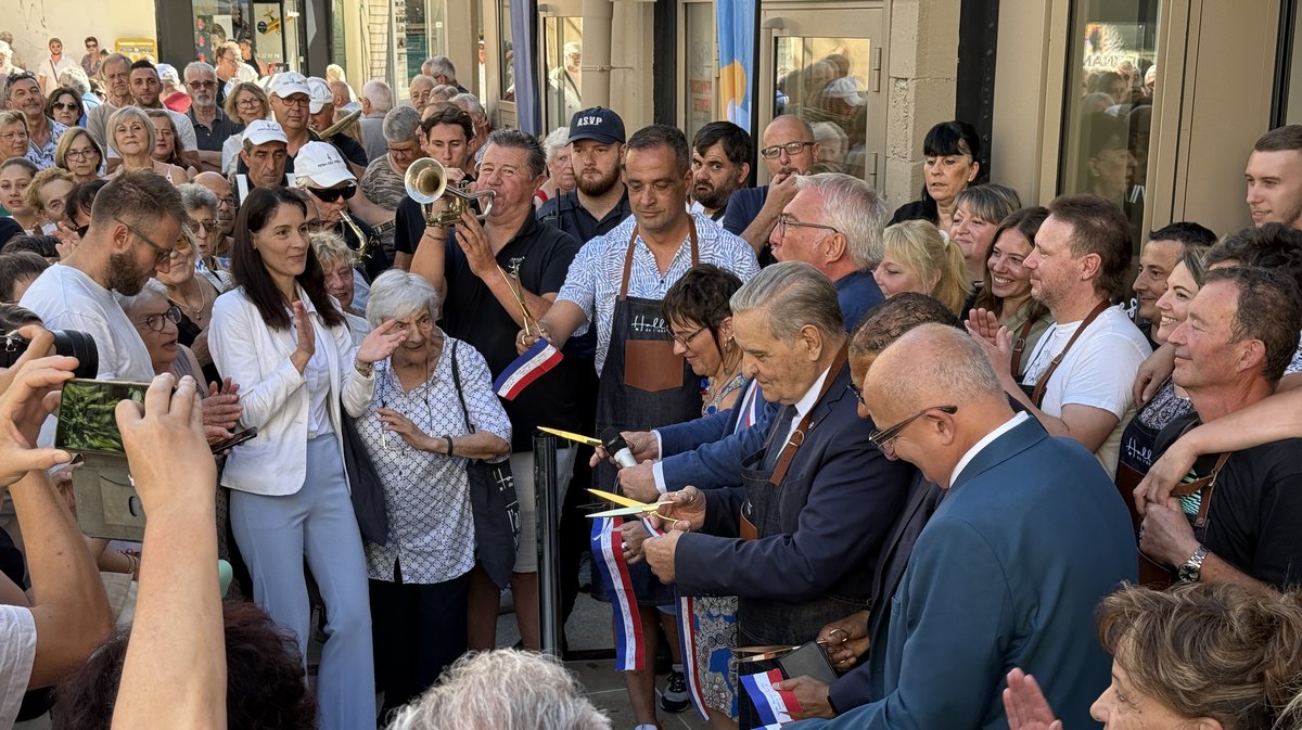 Inauguration Halles de l'Abbaye
