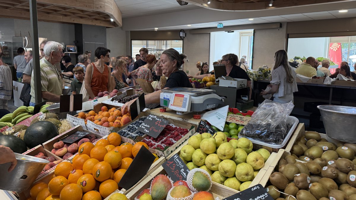 Inauguration Halles de l'Abbaye