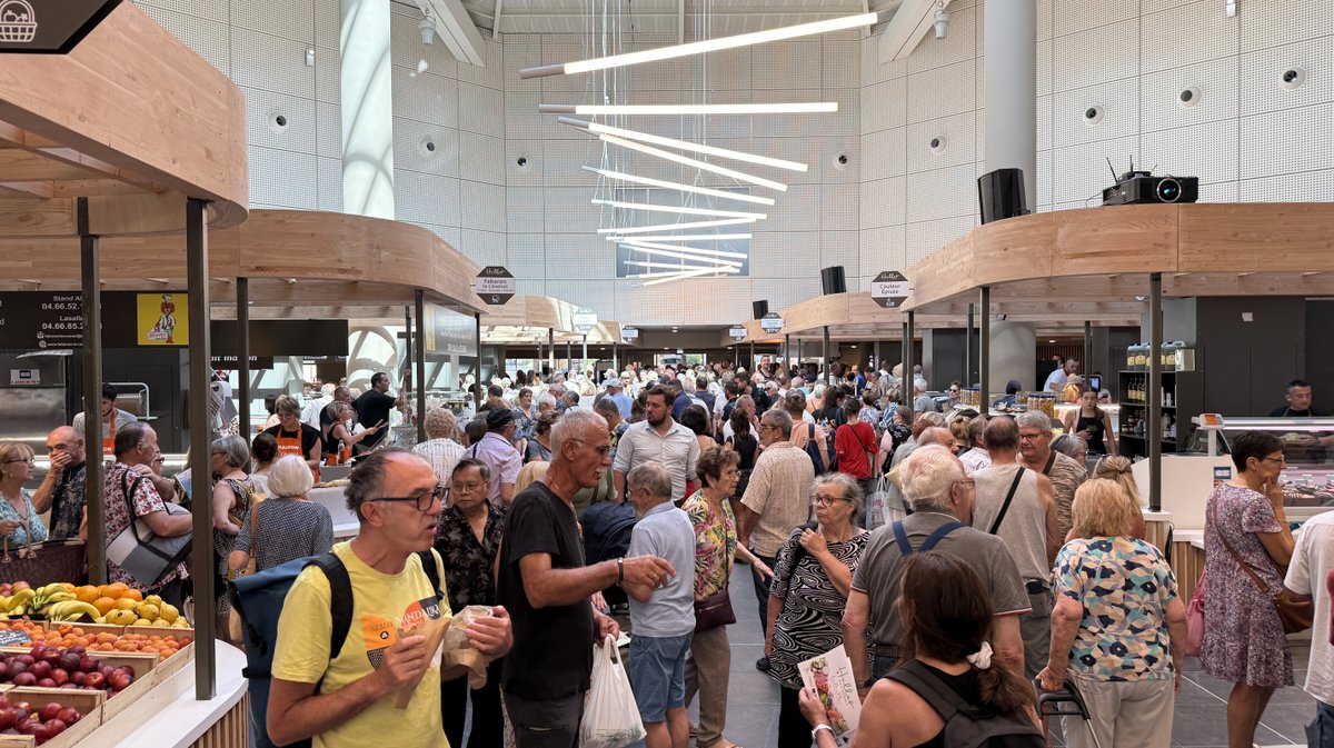 Inauguration Halles de l'Abbaye