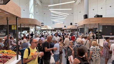 Inauguration Halles de l'Abbaye