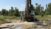 Chantier réseau d'eau potable SIEPS Domessargues Saint-Théodorit