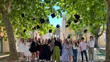 22 jeunes diplômés de la formation DTS IMRT du Campus d'Alzon