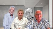De gauche à droite : Freddy Cerda, Jacky Rey, Marc Foucon Jean-François Laurent