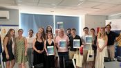 Remise des diplômes Maison de l'Europe programme Erasmus+