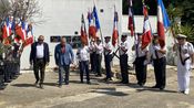 Les élus présents à la cérémonie.