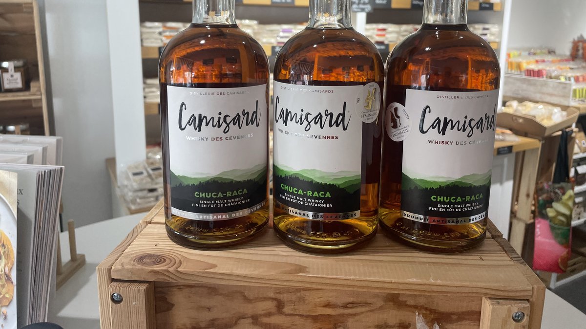 Le whisky des Camisards utilisé pour la glace au whisky