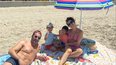 Une famille Suisse en vacances dans le Gard.